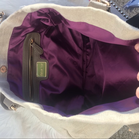 Pink Canvas/Sequin tote bag - Picture 3 of 3